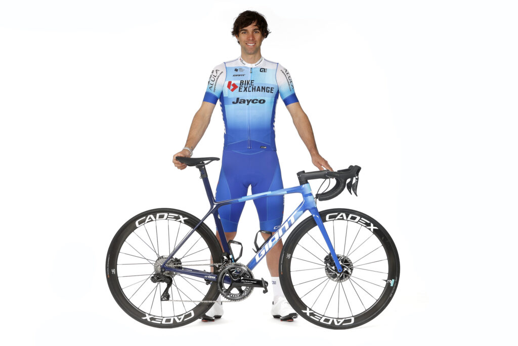 Gold Raceactie Giant win gesigneerde helm Matthews Grinta!