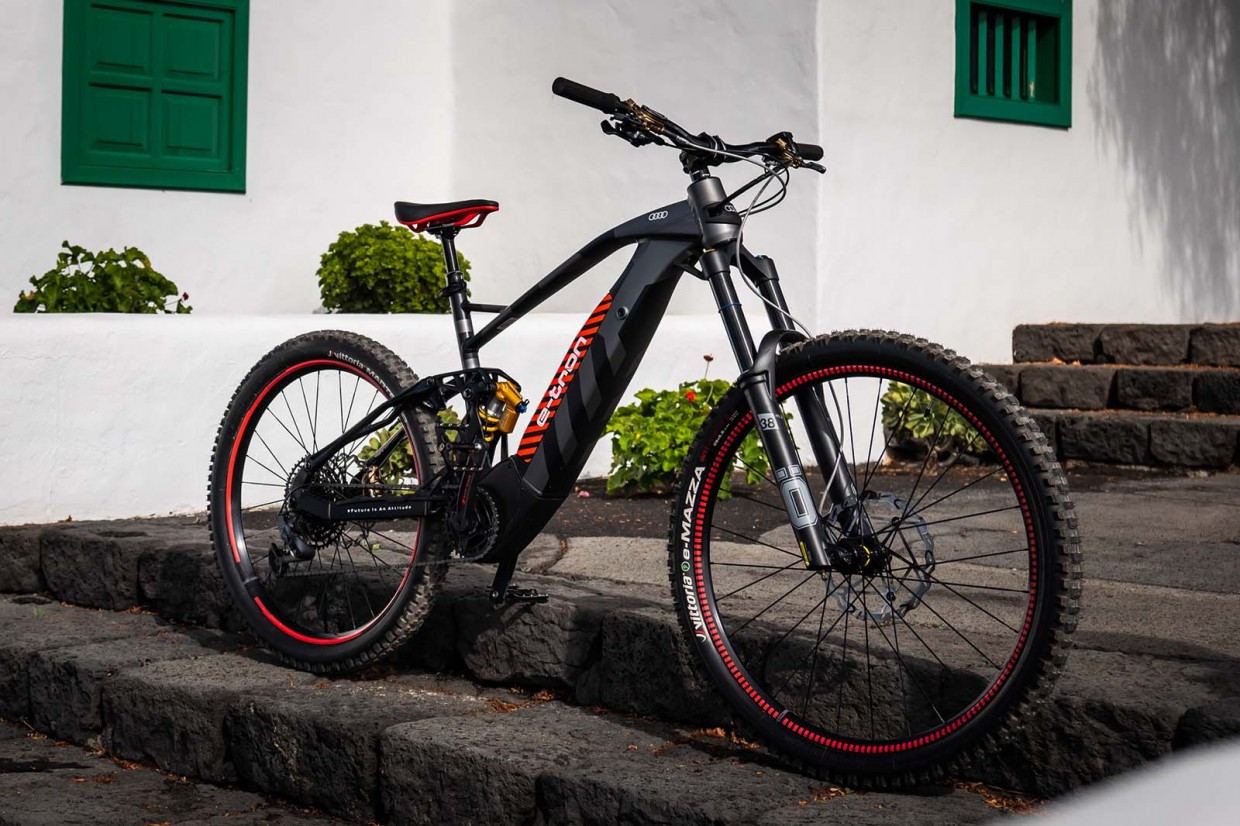 vertaling Th Gelijk Audi gebruikt elektrisch Dakar-voertuig als inspiratie bij ontwikkeling e- mountainbike - Grinta!